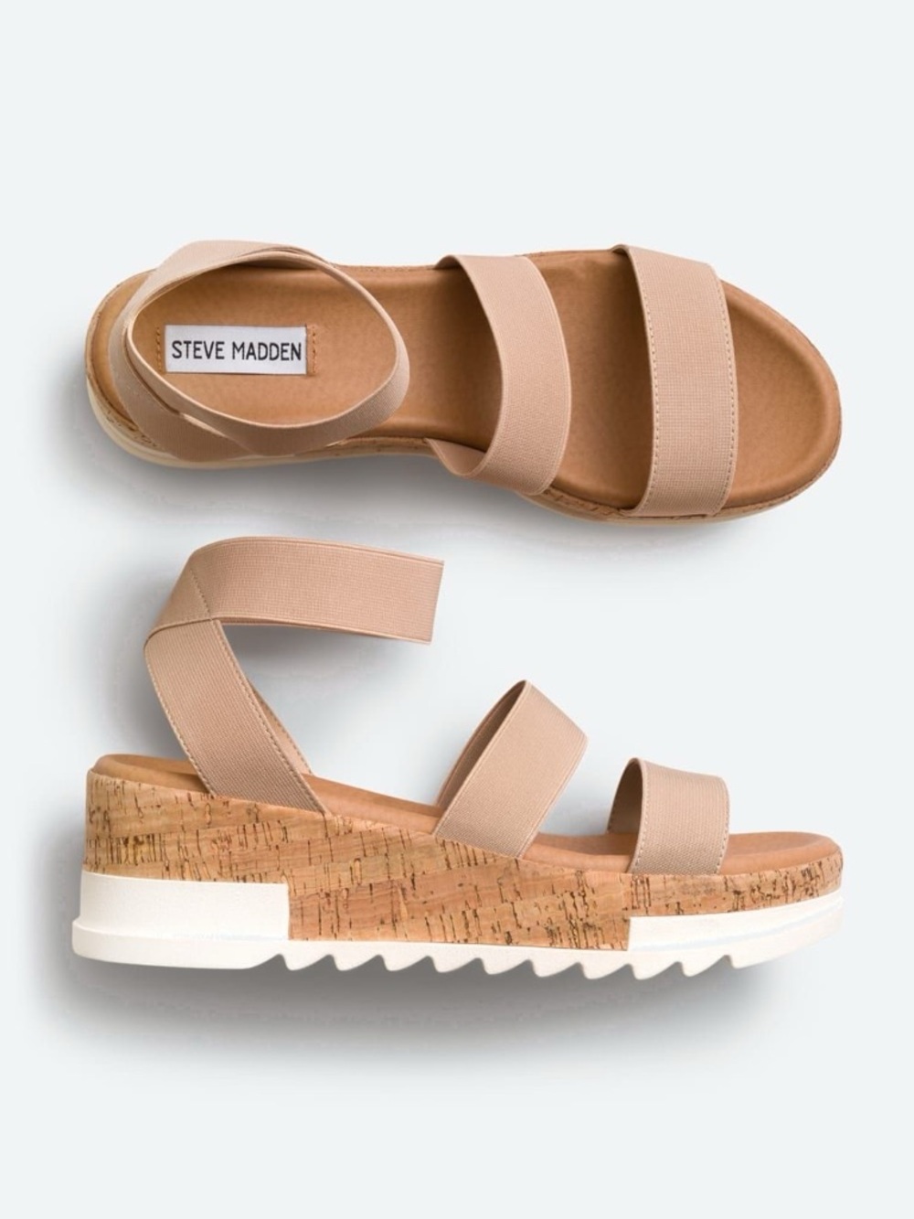 Steve Madden Bandi Platform Wedge Sandal